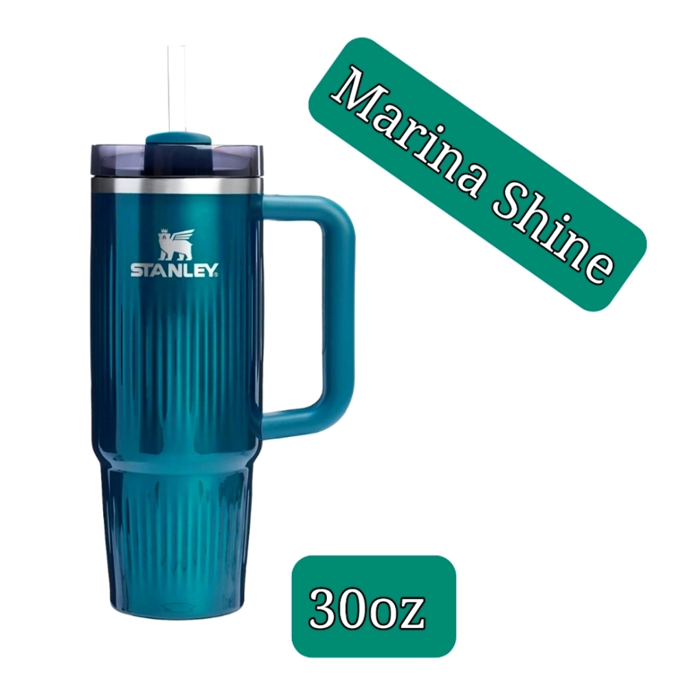 Stanley 30oz Metallic Adventure Tumbler "Marina Shine"  NEW